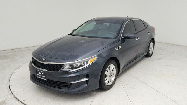 Moss Gray 2016 Kia Optima Sedan Front-Wheel Drive 6-Speed Automatic