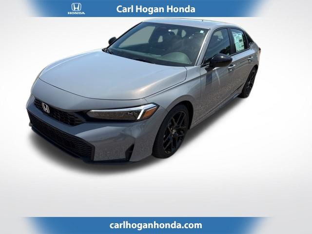 Urban Gray Pearl 2026 Honda Civic Sedan Front-Wheel Drive Continuously Variable Transmission