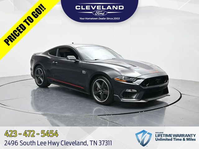 Gray 2023 Ford Mustang Mach 1 Fastback RWD Coupe Rear-Wheel Drive Automatic