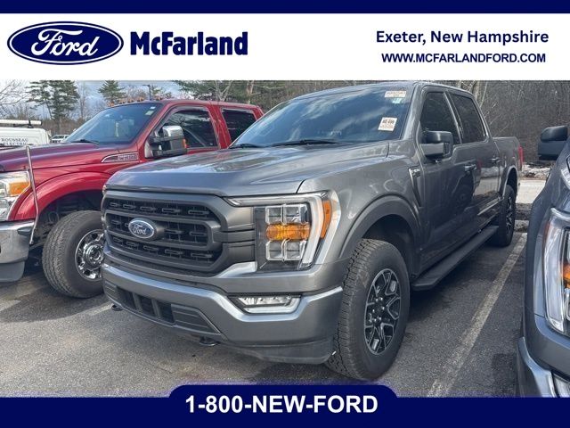 Carbonized Gray Metallic 2023 Ford F-150 XLT SuperCrew 4WD Pickup Truck Four-Wheel Drive Automatic