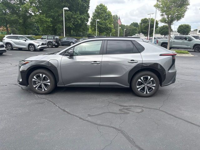 Used 2025 Toyota bZ4X XLE with VIN JTMAAAAAXSA070651 for sale in Hickory, NC