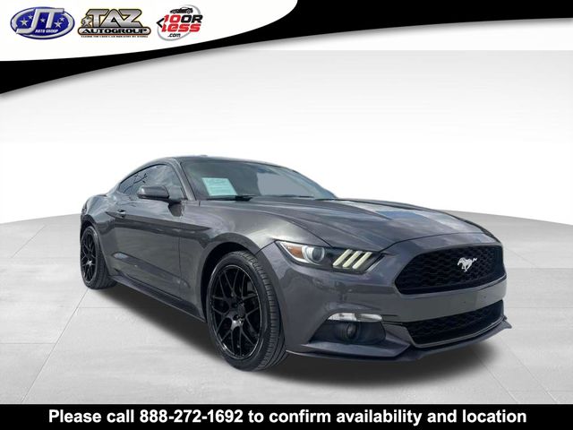 Gray (Magnetic Metallic) 2015 Ford Mustang EcoBoost Coupe RWD Coupe Rear-Wheel Drive 6-Speed Automatic
