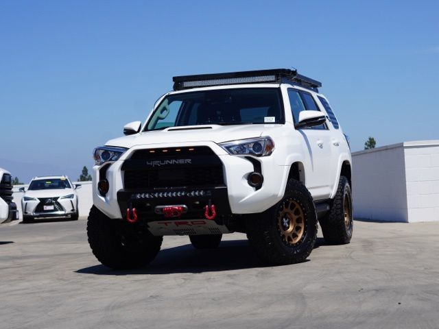 Super White 2021 Toyota 4Runner SUV / Crossover Four-Wheel Drive 5-Speed Automatic Overdrive