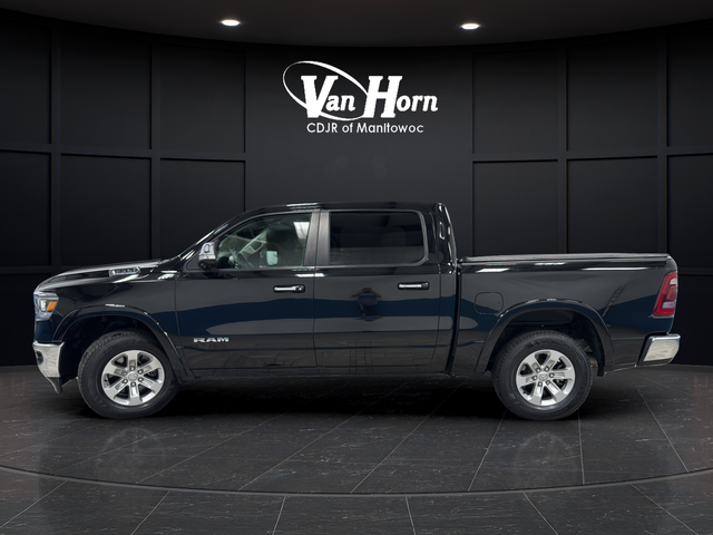 Used 2022 Diamond Black Crystal Pearlcoat Ram Laramie image 6