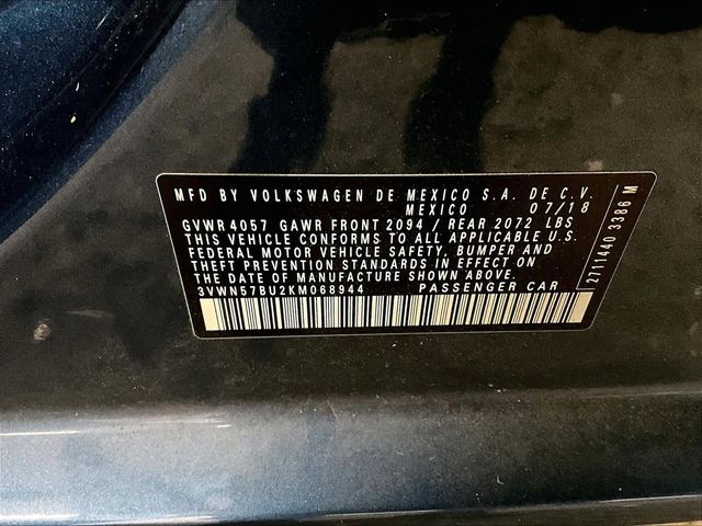 2019 Volkswagen Jetta 1.4T S Blue at Bob Ruth Ford