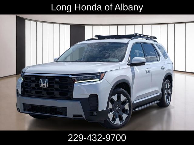 Platinum White 2026 Honda Pilot SUV / Crossover All-Wheel Drive Automatic