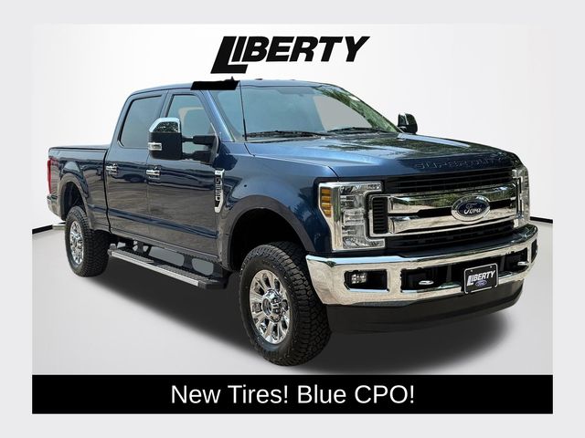 Blue Jeans Metallic 2019 Ford F-250 Super Duty Pickup Truck Four-Wheel Drive Automatic