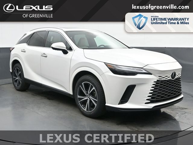 Eminent White Pearl 2023 Lexus RX SUV / Crossover Front-Wheel Drive 8-Speed Automatic