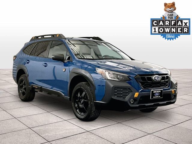 2024 Subaru Outback Wilderness Blue at Rafferty Subaru