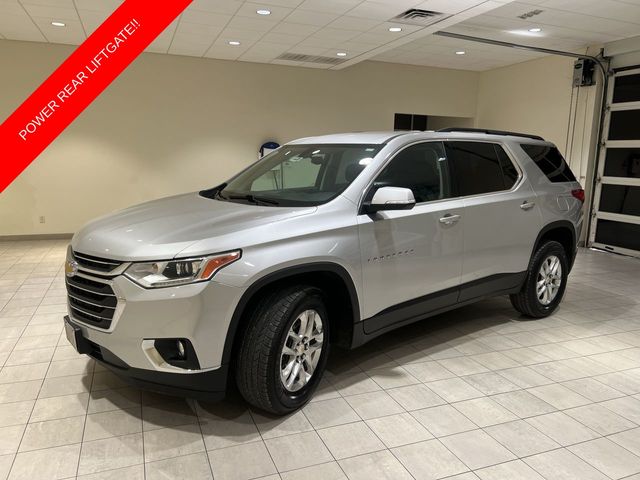 Silver Ice Metallic 2021 Chevrolet Traverse SUV / Crossover Front-Wheel Drive 9-Speed Automatic