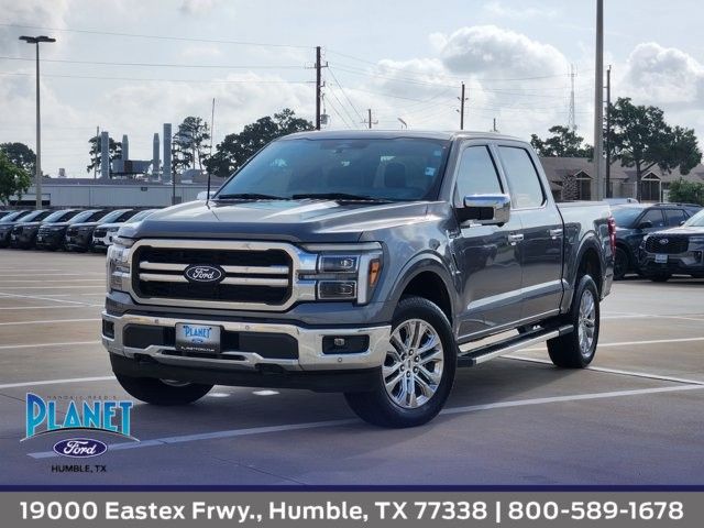Gray Metallic 2025 Ford F-150 Pickup Truck Four-Wheel Drive Automatic