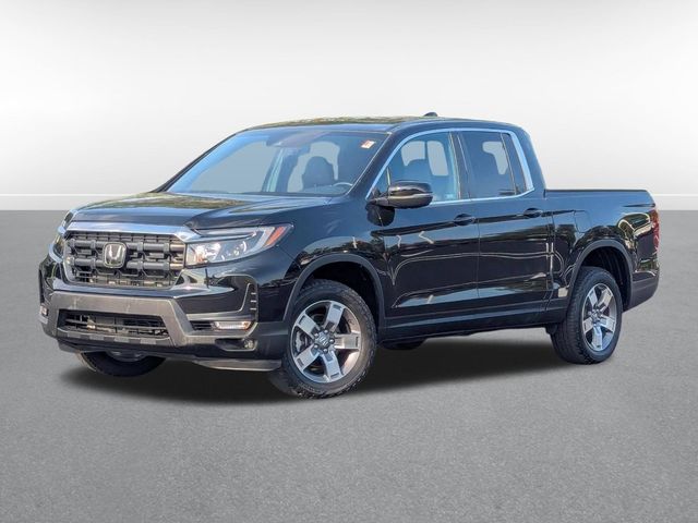 Crystal Black Pearl 2024 Honda Ridgeline Pickup Truck All-Wheel Drive 9-Speed Automatic