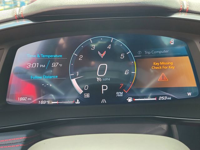 2024 Chevrolet Corvette Stingray Red at Central Houston Nissan