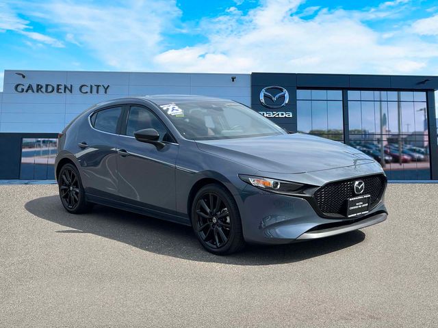 Polymetal Gray Metallic 2023 Mazda MAZDA3 2.5 S Carbon Edition Hatchback AWD Hatchback All-Wheel Drive 6-Speed Automatic