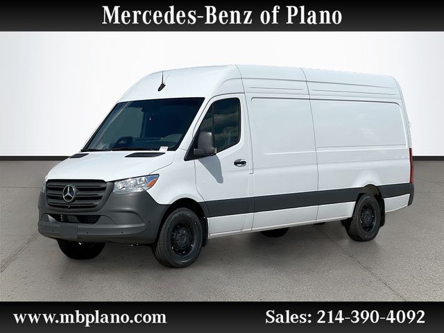 Arctic White 2026 Mercedes-Benz Sprinter Cargo 2500 170 High Roof RWD Van Rear-Wheel Drive 9-Speed Automatic