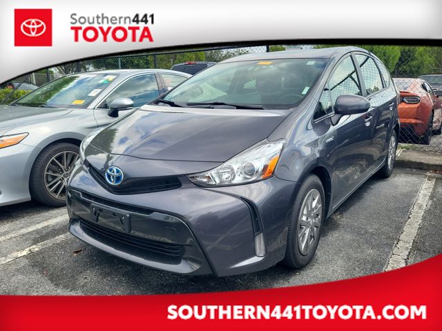 Magnetic Gray Metallic 2015 Toyota Prius v Wagon Front-Wheel Drive Continuously Variable Transmission