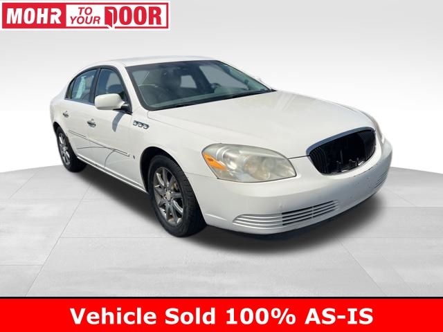 White Opal 2007 Buick Lucerne V6 CXL FWD Sedan Front-Wheel Drive 4-Speed Automatic