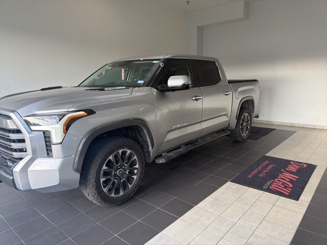 2024 Toyota Tundra Hybrid Limited Silver at Gullo Toyota