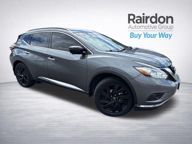 Gray (Gun Metallic) 2017 Nissan Murano SUV / Crossover All-Wheel Drive Continuously Variable Transmission