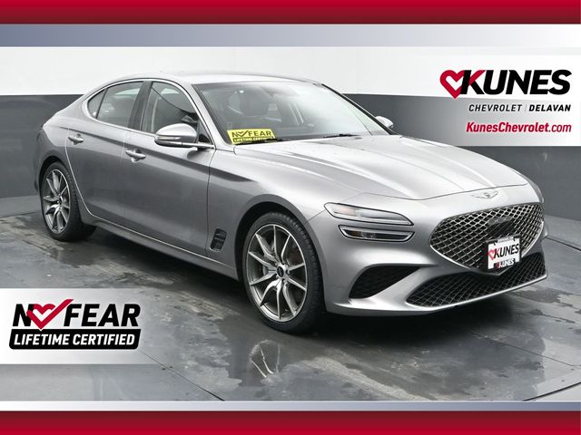 Savile Silver 2025 Genesis G70 2.5T Standard RWD Sedan Rear-Wheel Drive 8-Speed Automatic