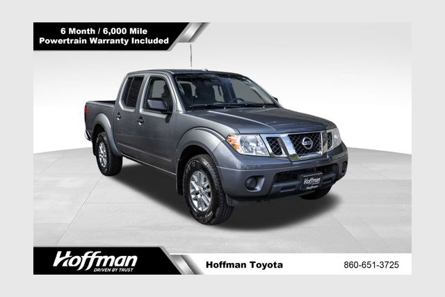 Gray (Gun Metallic) 2017 Nissan Frontier SV V6 Crew Cab 4WD Pickup Truck Four-Wheel Drive 5-Speed Automatic Overdrive