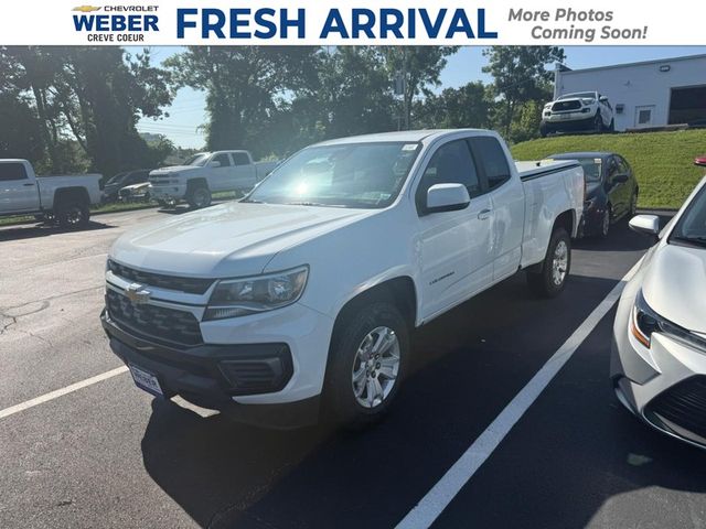 Summit White 2022 Chevrolet Colorado Pickup Truck 4X2 6-Speed Automatic