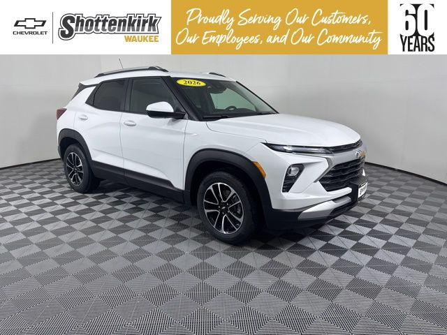 Summit White 2026 Chevrolet Trailblazer SUV / Crossover Front-Wheel Drive Continuously Variable Transmission