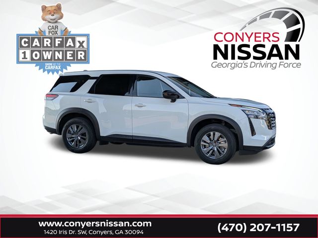 Glacier White 2026 Nissan Pathfinder SUV / Crossover Front-Wheel Drive 9-Speed Automatic