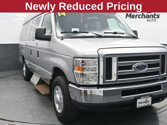 Ingot Silver 2014 Ford E-Series Van Rear-Wheel Drive 4-Speed Automatic Overdrive