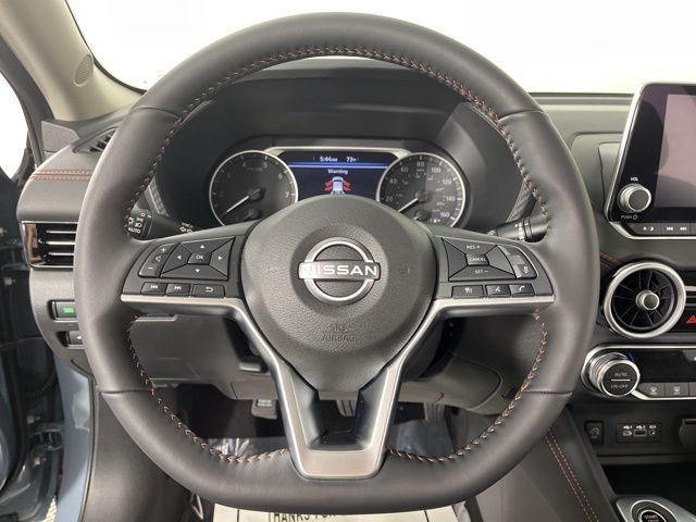 2025 Atlantic Gray Metallic/Super Black Nissan Sentra SR FWD Sedan
