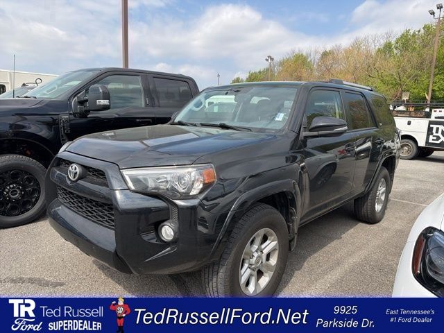 Midnight Black Metallic 2019 Toyota 4Runner SR5 Premium 4WD SUV / Crossover Four-Wheel Drive 5-Speed Automatic Overdrive
