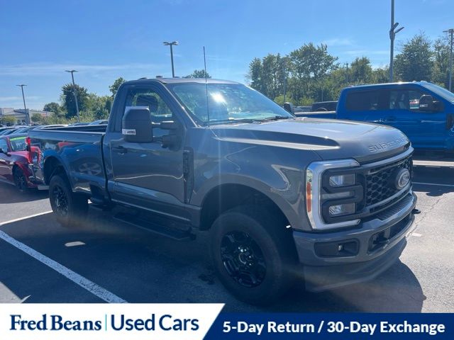 Gray Metallic 2023 Ford F-350 Super Duty Pickup Truck Four-Wheel Drive Automatic