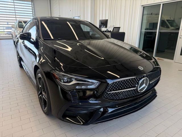 Night Black 2024 Mercedes-Benz CLA Coupe All-Wheel Drive 8-Speed Dual Clutch