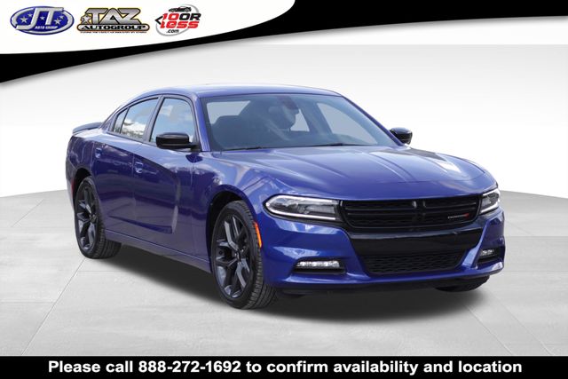 Indigo Blue 2019 Dodge Charger SXT RWD Sedan Rear-Wheel Drive 8-Speed Automatic