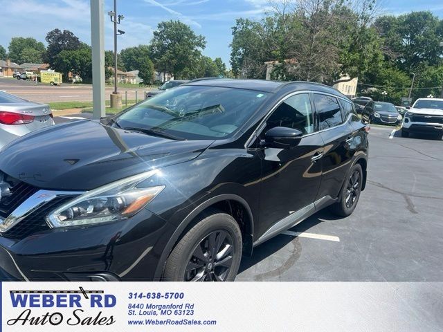 Gray (Magnetic Black Metallic) 2018 Nissan Murano SUV / Crossover All-Wheel Drive Continuously Variable Transmission