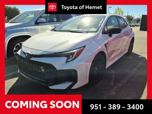 Ice Cap 2025 Toyota GR Corolla Hatchback All-Wheel Drive 8-Speed Automatic