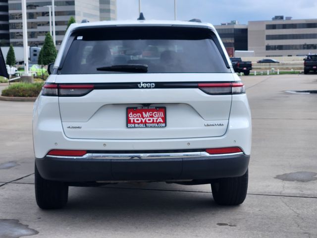 2023 Jeep Grand Cherokee Limited White at DeMontrond Gulf Freeway