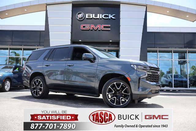 Shadow Gray Metallic 2021 Chevrolet Tahoe RST RWD SUV / Crossover 4X2