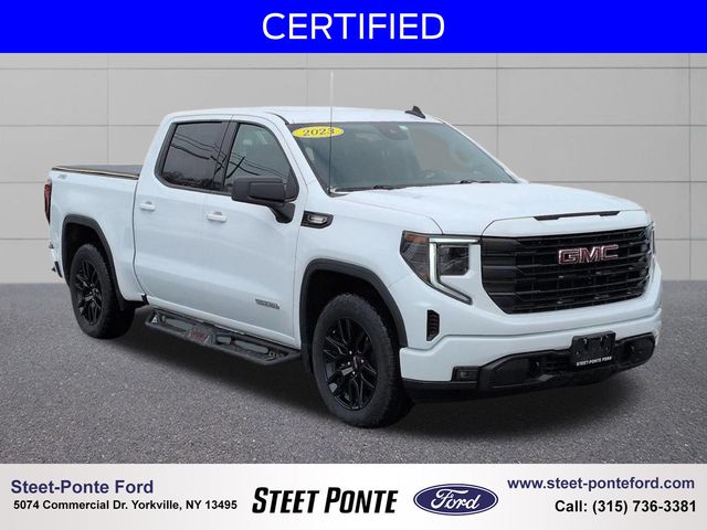 Summit White 2023 GMC Sierra 1500 Pickup Truck Four-Wheel Drive Automatic