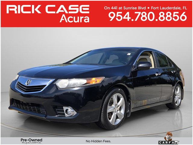 Black 2014 Acura TSX Sedan FWD Sedan Front-Wheel Drive 5-Speed Automatic