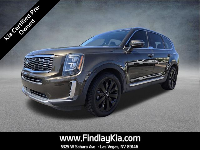 Dark Moss 2021 Kia Telluride EX AWD SUV / Crossover All-Wheel Drive 8-Speed Automatic