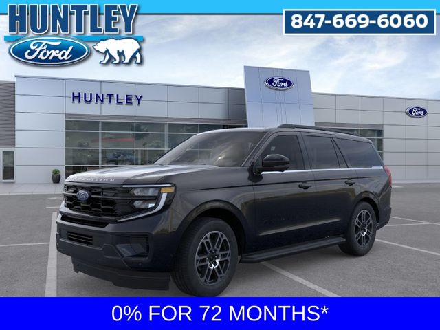 Agate Black Metallic 2025 Ford Expedition SUV / Crossover Four-Wheel Drive Automatic