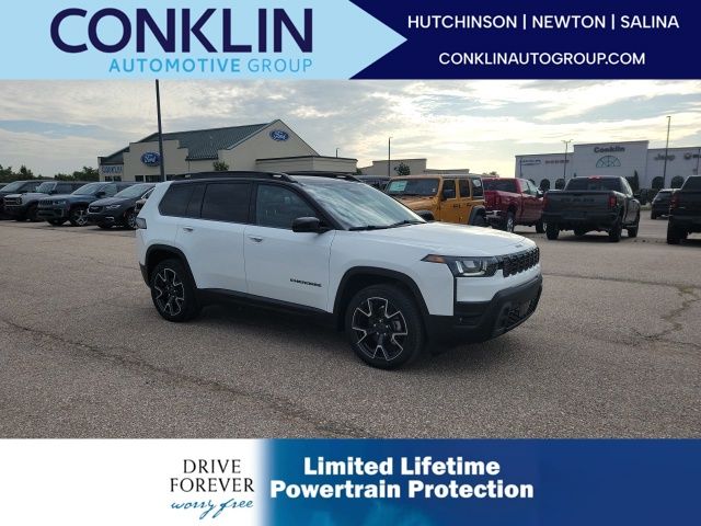 Bright White Clearcoat 2026 Jeep Cherokee SUV / Crossover Four-Wheel Drive Continuously Variable Transmission