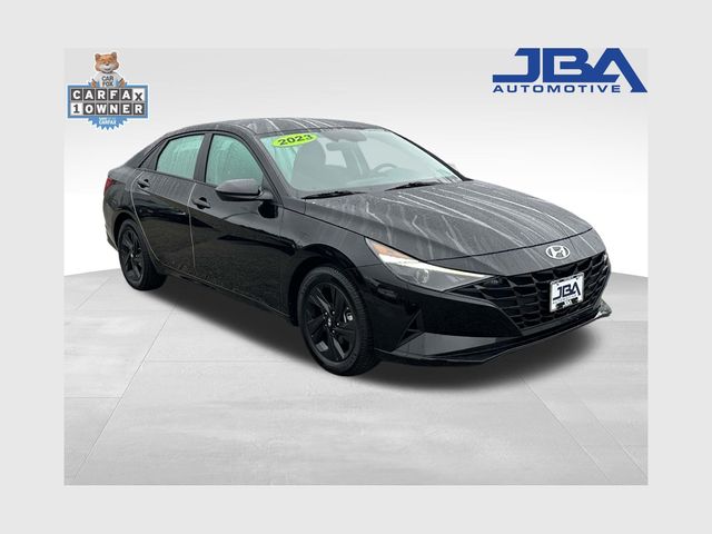 Phantom Black 2023 Hyundai Elantra Hybrid Blue FWD Sedan Front-Wheel Drive 6-Speed Dual Clutch