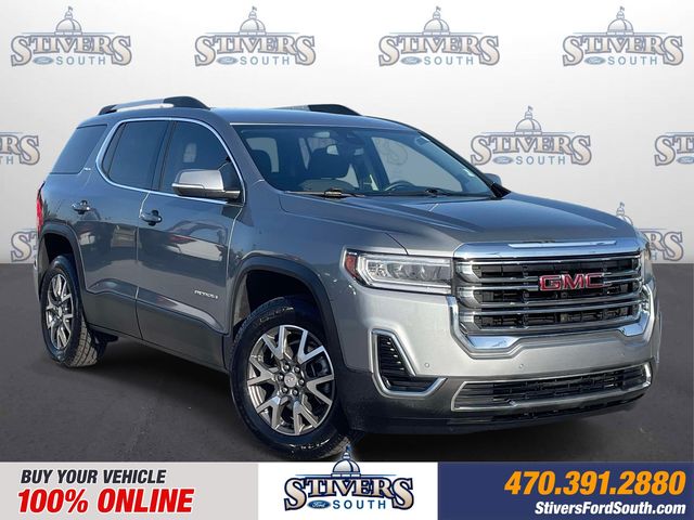 Sterling Metallic 2023 GMC Acadia SLE FWD SUV / Crossover Front-Wheel Drive 9-Speed Automatic