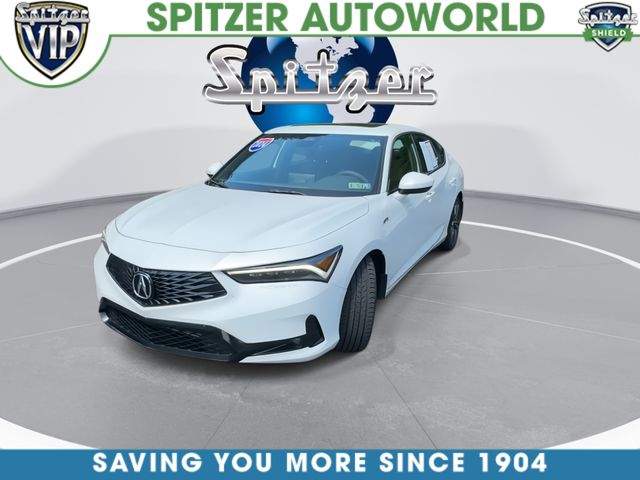 2024 Acura Integra A-Spec Package White at Spitzer Acura