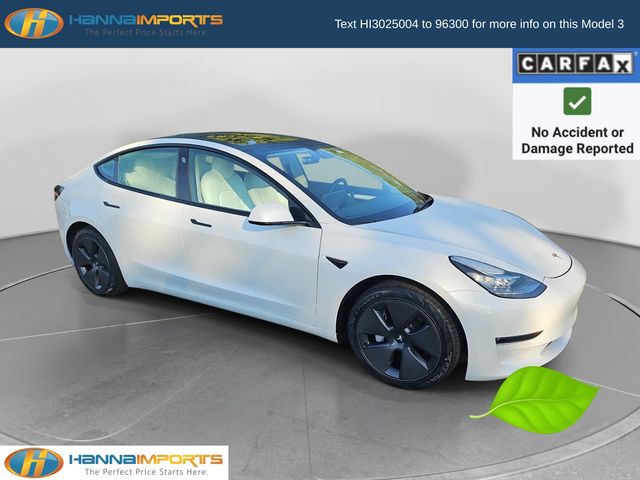 Pearl White Multi-Coat 2022 Tesla Model 3 Sedan All-Wheel Drive 1-Speed Automatic
