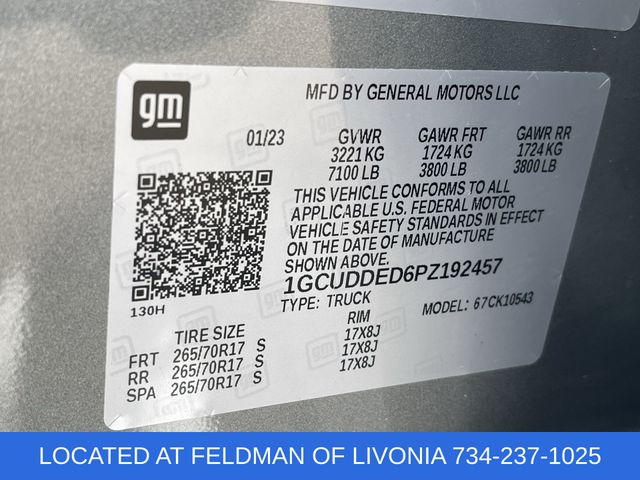 Used 2023 Chevrolet Silverado 1500 For Sale in Livonia, MI