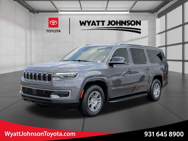 Baltic Gray Metallic Clearcoat 2024 Jeep Wagoneer L SUV / Crossover Four-Wheel Drive 8-Speed Automatic