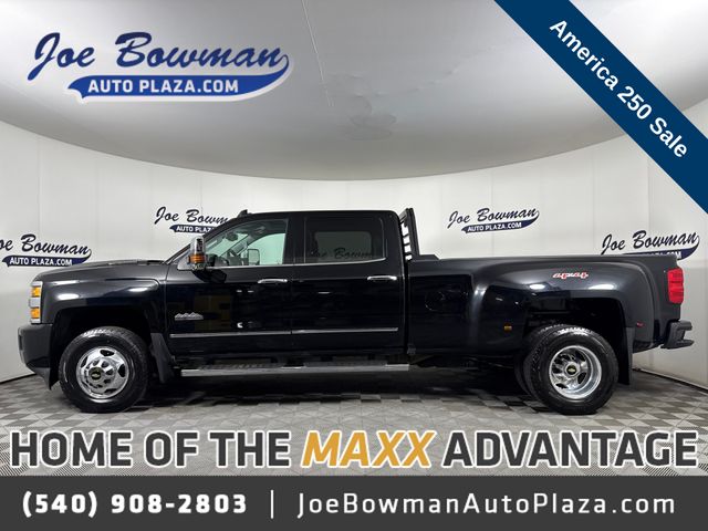 Black 2017 Chevrolet Silverado 3500HD Pickup Truck Four-Wheel Drive 6-Speed Automatic